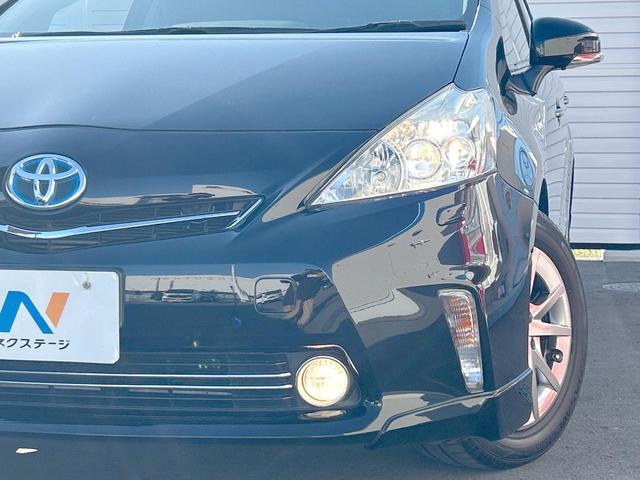 プリウスアルファ Ｇ　チューン　ブラック　ＢＩＧＸ９型ナビ　バックカメラ　クルーズコントロール　オートエアコン　ＥＴＣ　ＬＥＤヘッドランプ　スマートキー　電動格納ミラー　オートライト　フロントフォグランプ　ステアリングスイッチ　禁煙車（12枚目）