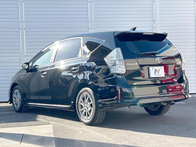 プリウスアルファ Ｇ　チューン　ブラック　ＢＩＧＸ９型ナビ　バックカメラ　クルーズコントロール　オートエアコン　ＥＴＣ　ＬＥＤヘッドランプ　スマートキー　電動格納ミラー　オートライト　フロントフォグランプ　ステアリングスイッチ　禁煙車（52枚目）