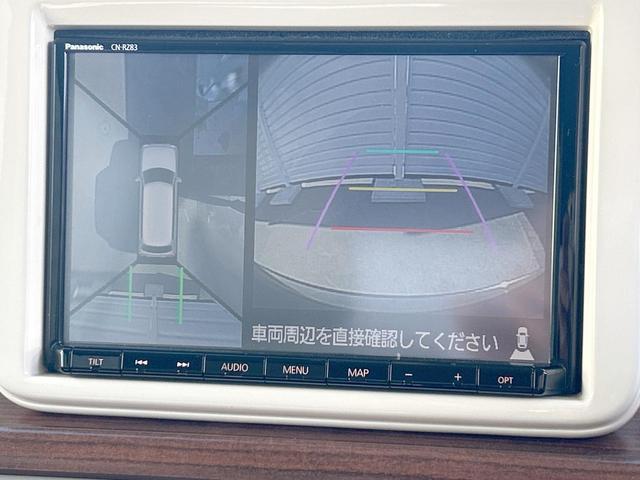 アルトラパン Ｓセレクション　特別仕様車　２トーンカラー　純正８型ナビ　全方位モニター　Ｂｌｕｅｔｏｏｔｈ　ＨＩＤヘッドライト　オートライト　オートエアコン　前席シートヒーター　ステアリングリモコン　禁煙車（5枚目）