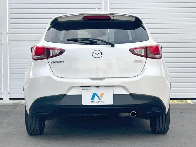 デミオ １３Ｓツーリング　スマートシティブレーキ　コネクトナビ　バックカメラ　ＬＥＤライト　Ｂｌｕｅｔｏｏｔｈ　ＣＤ・ＤＶＤ再生　スマートキー　純正１５インチアルミホイール　革巻ステアリング　禁煙車（15枚目）