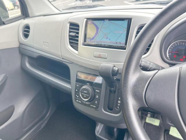 ワゴンR FX 後期モデル SDナビ Bluetooth キーレスエントリー シートヒーター ETC車載器 オートエアコン アイドリングストップ エネチャージ エコクール 禁煙車(28枚目)