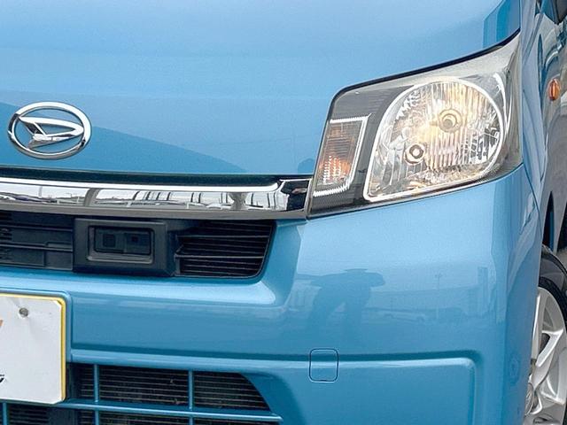 ムーヴ Ｘ　ＳＡ　スマートアシスト　スマートキー　オートエアコン　オートライト　アイドリングストップ　電動格納ミラー　オーディオ　横滑り防止装置　インパネシフト　ヘッドライトレベライザー　革巻きステアリングホイール（12枚目）