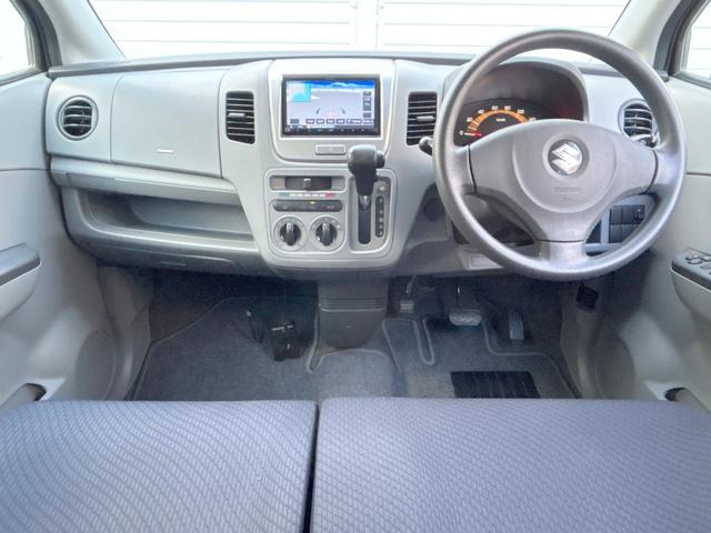 ワゴンＲ ＦＸ　ＳＤナビ　禁煙車　キーレスエントリー　純正セキュリティアラーム　プライバシーガラス　ベンチシート　１３インチアルミホイール　禁煙車（2枚目）