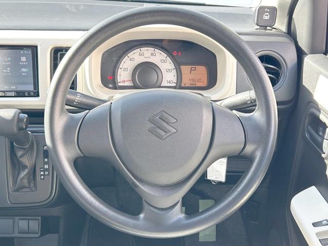 アルト Ｆ　５速オートギヤシフト　ＳＤナビ　バックカメラ　禁煙車　コーナーセンサー　ドライブレコーダー　キーレスエントリー　純正セキュリティアラーム（11枚目）