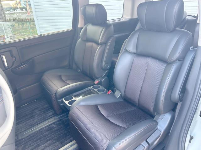 エルグランド ２５０ハイウェイスターＳ　７人　インテリジェントエマージェンシーブレーキ　純正８型ナビ　フリップダウンモニター　両側電動ドア　レーダークルーズコントロール　ＬＥＤライト　バックカメラ　１９インチアルミホイール　禁煙車（46枚目）