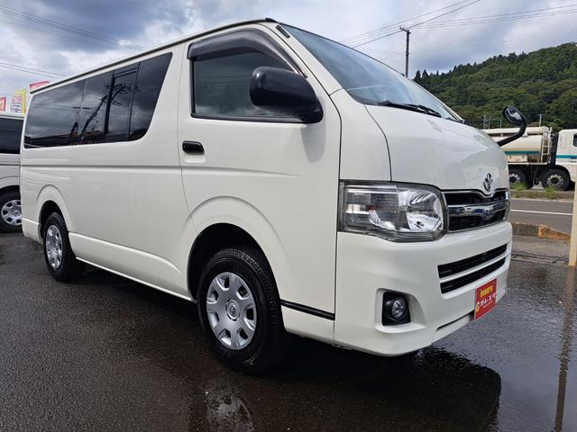 ハイエースバン ロングＤＸ　ＧＬパッケージ　４ＷＤディーゼルターボ　寒冷地仕様車　フォグランプ　電動格納ミラー　純正ナビ・テレビ　ヘッドライトレベライザー　Ｗエアバック　キーレスエントリー　両側スライドガラス　クリスタルコンビテール（15枚目）