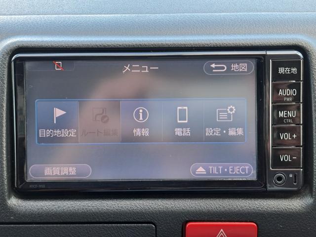 ハイエースバン ロングDX 4WDディーゼルターボ 5ドア・6人乗り トヨタ純正ナビ・テレビ ETC ヘッドライトレベライザー 排ガス浄化スイッチ キーレスエントリー 両側スライドガラス(8枚目)