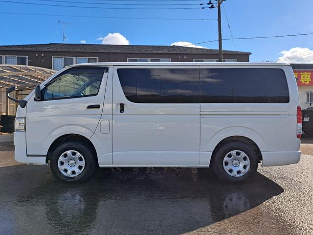 ハイエースバン ロングDX 4WDディーゼルターボ 5ドア・6人乗り トヨタ純正ナビ・テレビ ETC ヘッドライトレベライザー 排ガス浄化スイッチ キーレスエントリー 両側スライドガラス(31枚目)