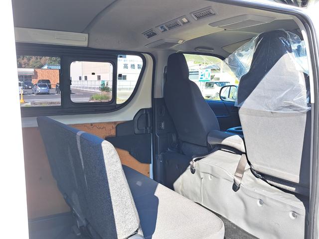 ハイエースバン ロングDX GLパッケージ 4WDディーゼルターボ 5ドア・6人乗り 寒冷地仕様 Wエアコン・Rヒーター ナビ・テレビ・バックカメラ 電動格納ミラー ビルトインETC パワーヒート・排ガス浄化スイッチ キーレスエントリー(54枚目)