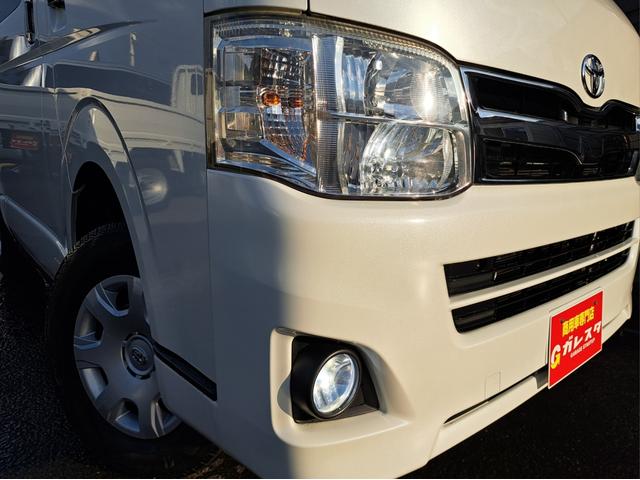 ハイエースバン ロングスーパーGL 4WDディーゼルターボ 寒冷地仕様車 カロッツェリア製ナビ・テレビ・バックカメラ 前後AC100V電源 Wオートエアコン ETC パワーヒート・排ガス浄化スイッチ イージークローザードア キーレス(6枚目)
