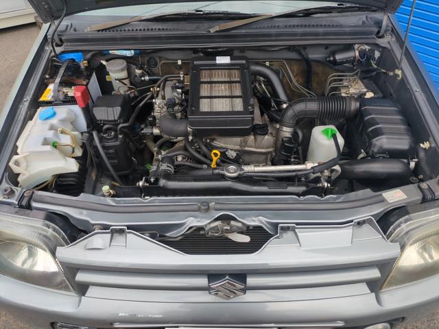 ジムニー ワイルドウインド　切替４ＷＤ　ターボ（車検令和８年９月・保証１年付）基本装備フル装備　純正ＣＤオーディオ　電格ミラー　フロア４ＡＴ　ＡＢＳ　純正１６インチＡＷスタッドレスタイヤ装着済　タイミングチェーンエンジン（25枚目）
