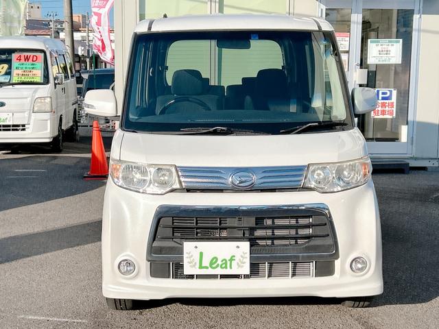 タント カスタムRS 4WD ターボ(車検2年)基本装備フル装備 左側電動スライドドア 社外メモリーナビTV スマートキー インパネCVT ABS 純正15インチAW タイミングチェーンエンジン(6枚目)