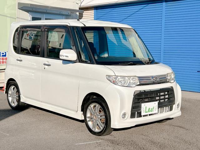 タント カスタムRS 4WD ターボ(車検2年)基本装備フル装備 左側電動スライドドア 社外メモリーナビTV スマートキー インパネCVT ABS 純正15インチAW タイミングチェーンエンジン(10枚目)