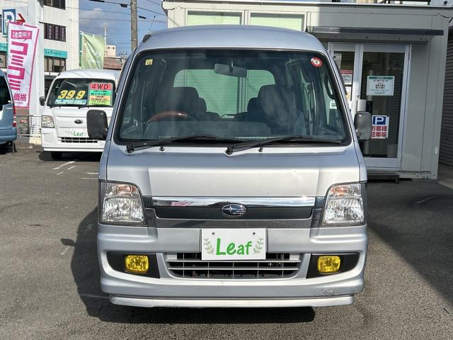 サンバーバン ディアス　切替４ＷＤ　フロア５速マニュアル（車検２年）基本装備フル装備　両側スライドドア　純正カセットオーディオ　キーレス　ＡＢＳ　１２インチホイール（6枚目）