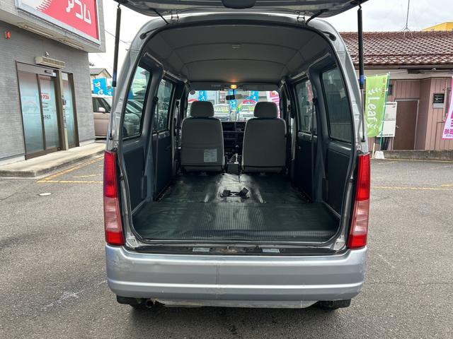 サンバーバン ディアス　切替４ＷＤ　フロア５速マニュアル（車検２年）基本装備フル装備　両側スライドドア　純正カセットオーディオ　キーレス　ＡＢＳ　１２インチホイール（17枚目）