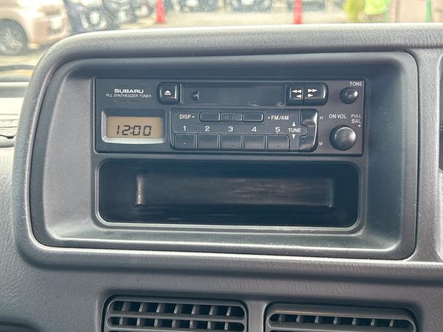 サンバーバン ディアス　切替４ＷＤ　フロア５速マニュアル（車検２年）基本装備フル装備　両側スライドドア　純正カセットオーディオ　キーレス　ＡＢＳ　１２インチホイール（24枚目）