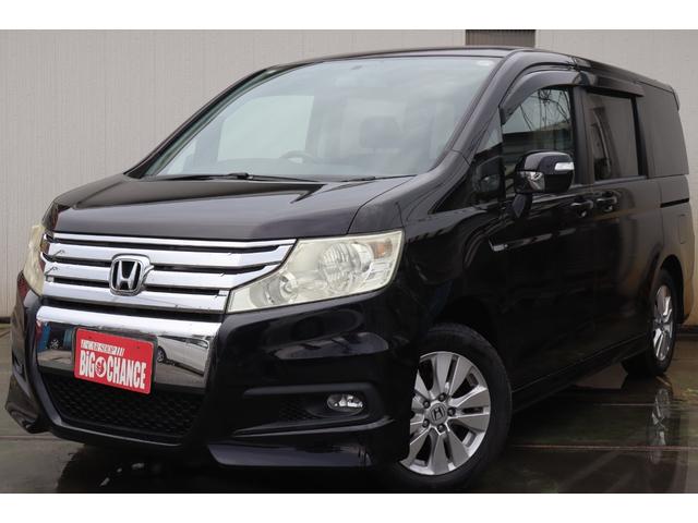 ステップワゴンスパーダ S 4WD CD 両面スライド左パワースライドドア スタッドレスタイヤ付 1年保証(2枚目)