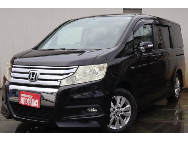 ステップワゴンスパーダ S 4WD CD 両面スライド左パワースライドドア スタッドレスタイヤ付 1年保証(3枚目)