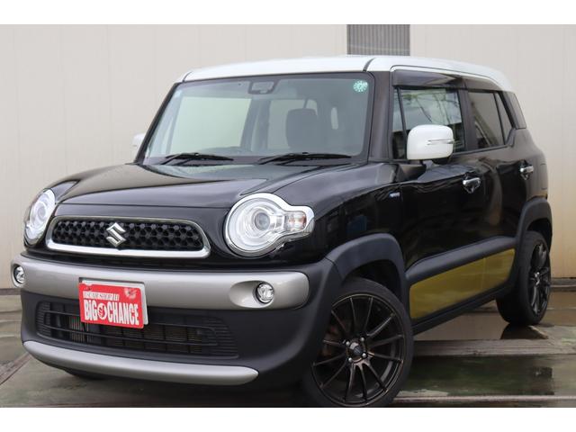 クロスビー ハイブリッドMZ ハイブリッド4WD 純正CD プッシュスタート スタッドレスタイヤ付 スペアキー ETC1年保証(2枚目)