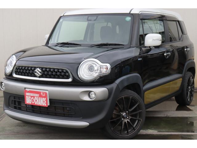 クロスビー ハイブリッドMZ ハイブリッド4WD 純正CD プッシュスタート スタッドレスタイヤ付 スペアキー ETC1年保証(4枚目)