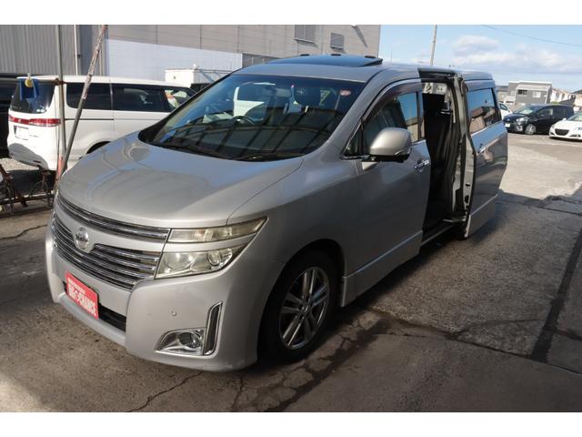 エルグランド ３５０ハイウェイスター　４ＷＤ　関西仕入れ　純正ナビ　フルセグＴＶ　アラウンドビューモニター　サンルーフ　両面パワースライドドア　プッシュスタートスペアキー　ドライブレコーダー　ＥＴＣ１年保証（23枚目）