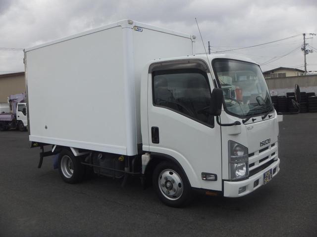 エルフトラック フルフラットロー　保冷バン（東プレ　２０１４－９　Ｆ１４４２１９）　２ｔ積載　（荷箱３０４×１７０×１８０ｃｍ）　左ドア付　エアコン　パワステ　パワーウィンド　運転席エアバック　ＡＢＳ　３人（30枚目）