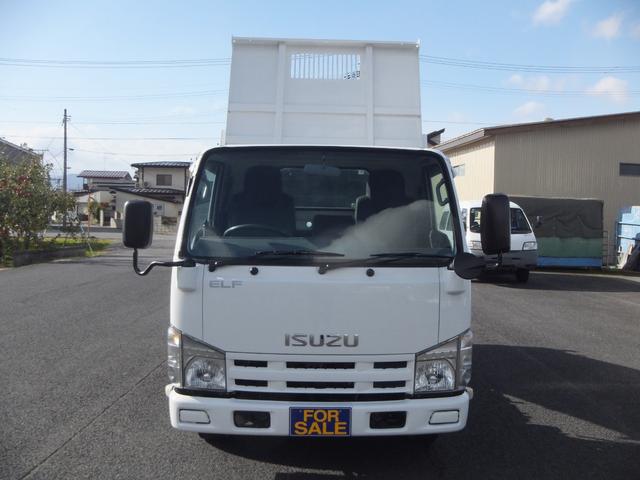 エルフトラック フルフラットローダンプ 2.0t積載 支柱有 コボレーン付 エアコン パワステ パワーウィンドウ 運転席エアバック ABS 3人 元レンタ NJR85AN(2枚目)