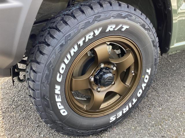 ジムニー ＸＣ　４ＷＤ　届出済未使用車　Ａ－ｘシリーズルーフラック　リアラダーワイドタイプ　ホワイトレターオープンカントリーＲ／Ｔタイヤ　ＪＢランダーアルミマッドクリアー　ＬＥＤ　衝突軽減ブレ－キ　クルコン　アイスト（15枚目）