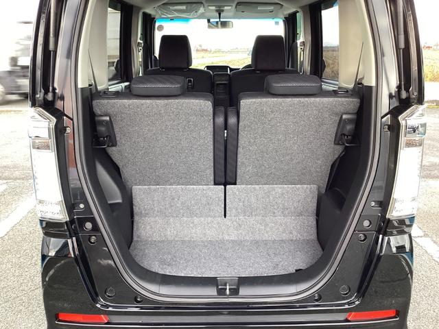 Ｎ－ＢＯＸカスタム Ｇ　両側電動スライド　社外ナビ　衝突被害軽減システム　ＨＩＤヘッド　ＥＴＣ　車線逸脱警報　フォグランプ　純正１４インチＡＷ　電動格納ミラー　フルセグ（21枚目）