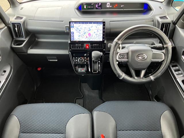 タント カスタムＸ　１０インチメモリーナビ　両側パワースライドドア　スマートキー（スペアキー有り）　コーナーセンサー　アイドリングストップ　純正アルミホイール　ドアバイザー　フロアマット（14枚目）