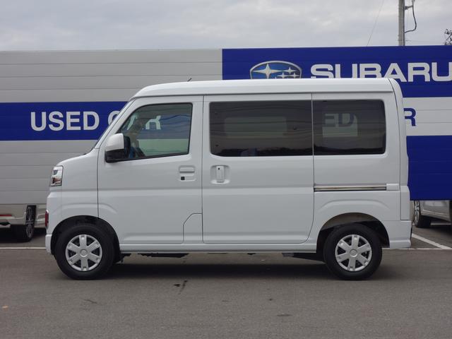 サンバーバン ＶＣ　純正オーディオ　両側電動スライドドア　元弊社デモカー　純正オーディオ　両側パワースライドドア　パートタイム４ＷＤ　障害物センサー　フロントフォグランプ　アイドリングストップ　オートライト　フルフラットカーゴルーム　スマートアシスト　元弊社デモカー（8枚目）