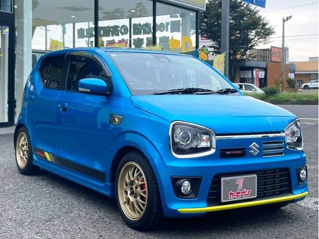 アルトワークス ベースグレード　４ＷＤ　１オーナー　純正ナビ　ＴＥＩＮ車高調　ＲＥＣＡＲＯシート　衝突軽減ブレーキ　　パドルシフト　レーンキープ　ＬＥＤライト　デジタルインナーミラー型ドラレコ　　バックカメラ　ＥＴＣ　社外ＡＷ（3枚目）