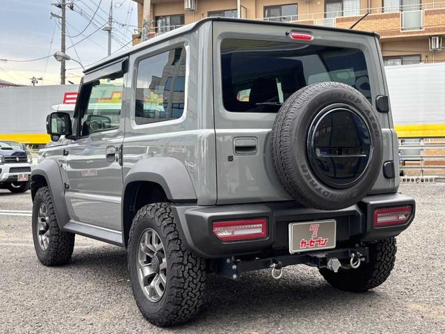 ジムニーシエラ ＪＣ　４ＷＤ　ＡＬＰＩＮＥナビ　シートヒーター　ＬＥＤヘッドライト　オートライト　ヘッドライトウォッシャー　クリアランスソナー　衝突軽減ブレーキ　レーンキープ　前後ドラレコ　ＥＴＣ　ＡＴタイヤ（7枚目）