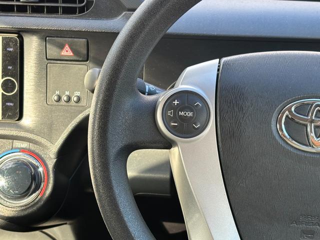 アクア Ｓ　フルセグナビ　バックカメラ　オートライト　オートエアコン　ドアバイザー　スマートキー　パワステ　ＣＤ　ＤＶＤ　Ｂｌｕｅｔｏｏｔｈ　ドライブレコーダー　ＥＴＣ　１５インチホイール（21枚目）
