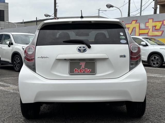 アクア Ｓ　フルセグナビ　バックカメラ　オートライト　オートエアコン　ドアバイザー　スマートキー　パワステ　ＣＤ　ＤＶＤ　Ｂｌｕｅｔｏｏｔｈ　ドライブレコーダー　ＥＴＣ　１５インチホイール（47枚目）