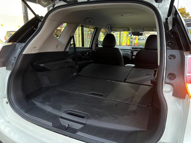 エクストレイル ２０Ｘ　エマージェンシーブレーキパッケージ　１オーナー　４ＷＤ　純正フルセグナビ　シートヒーター　バックカメラ　オートライト　クリアランスソナー　ダウンヒルアシスト　アイドリングストップ　Ｂｌｕｅｔｏｏｔｈ　ＣＤ　ドラレコ　ＥＴＣ　純正１７ＡＷ（29枚目）