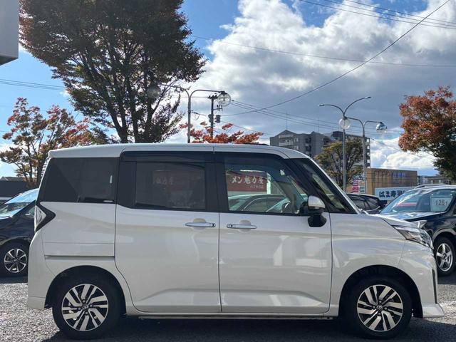 ルーミー カスタムG 1オーナー 純正フルセグナビ 両側電スラ シートヒーター LEDヘッドライト ACC バックカメラ フォグランプ オートライト 衝突軽減B レーンキープ 前後ドラレコ ETC 純正14インチAW(4枚目)