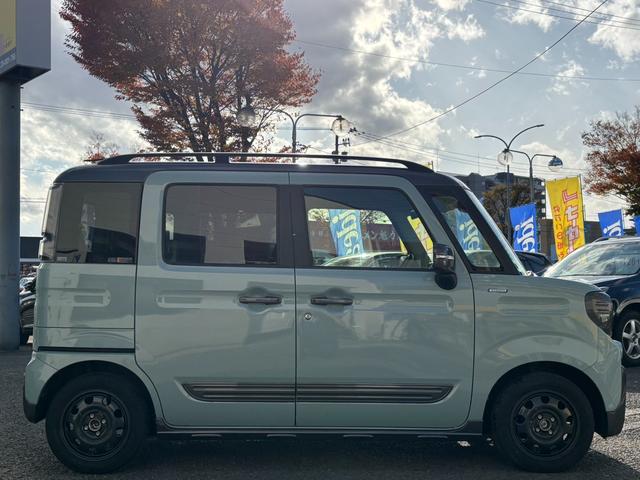 スペーシアギア 　フルセグナビ　両側電動スライドオア　シートヒーター　バックカメラ　ＬＥＤライト　ルーフレール　クリアランスソナー　フォグランプ　ｉストップ　衝突軽減Ｂ　レーンキープ　ＥＴＣ　純正１４インチＡＷ（45枚目）