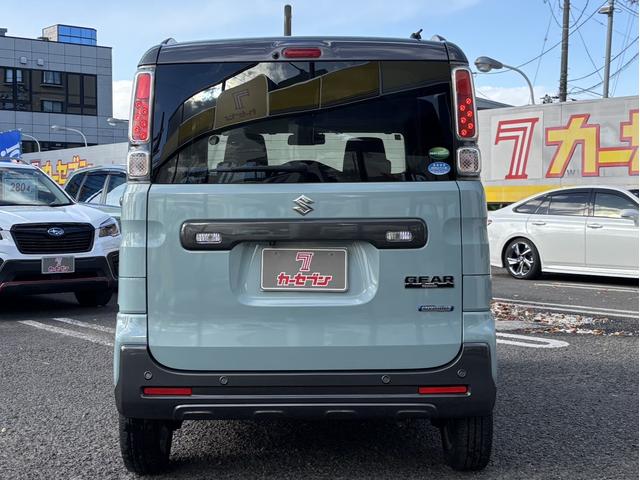 スペーシアギア 　フルセグナビ　両側電動スライドオア　シートヒーター　バックカメラ　ＬＥＤライト　ルーフレール　クリアランスソナー　フォグランプ　ｉストップ　衝突軽減Ｂ　レーンキープ　ＥＴＣ　純正１４インチＡＷ（47枚目）