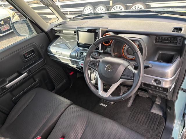 スペーシアギア 　フルセグナビ　両側電動スライドオア　シートヒーター　バックカメラ　ＬＥＤライト　ルーフレール　クリアランスソナー　フォグランプ　ｉストップ　衝突軽減Ｂ　レーンキープ　ＥＴＣ　純正１４インチＡＷ（50枚目）