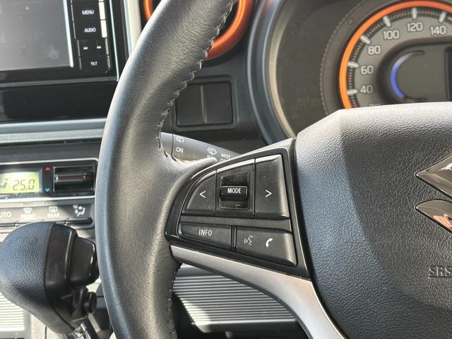 スペーシアギア 　フルセグナビ　両側電動スライドオア　シートヒーター　バックカメラ　ＬＥＤライト　ルーフレール　クリアランスソナー　フォグランプ　ｉストップ　衝突軽減Ｂ　レーンキープ　ＥＴＣ　純正１４インチＡＷ（62枚目）