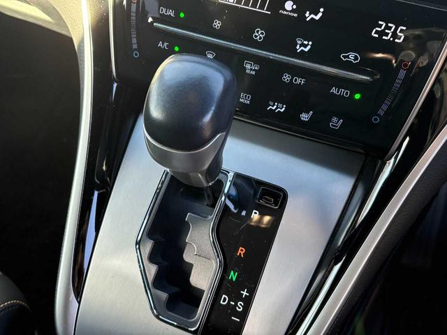 ハリアーハイブリッド プログレス　フルモデリスタ　純正ナビ　黒レザー　全方位モニター　電動リアゲート　ＬＥＤライト　フォグランプ　Ｂカメラ　シートヒーター＆エアコン　前後ソナー　オートクルーズ　３６０°ドラレコ　ＥＴＣ２．０　純正ＡＷ（16枚目）