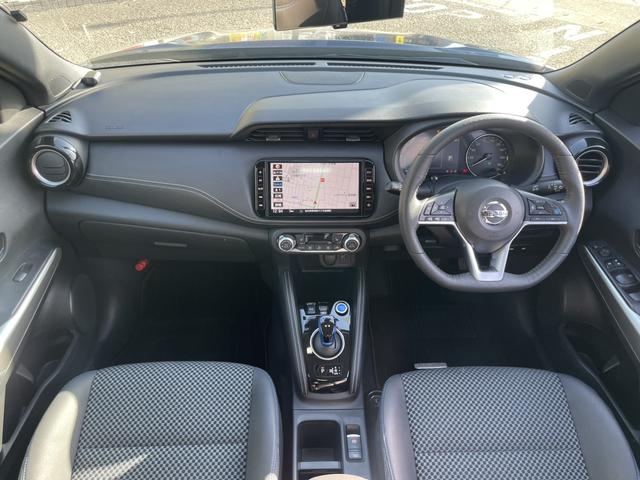 キックス X 1オーナー 純正フルセグナビ ハーフレザー プロパイロット LEDライト シート&ハンドルヒーター 全方位ソナー 衝突軽減B フォグランプ バックカメラ Bluetooth ETC 純正17インチAW(12枚目)