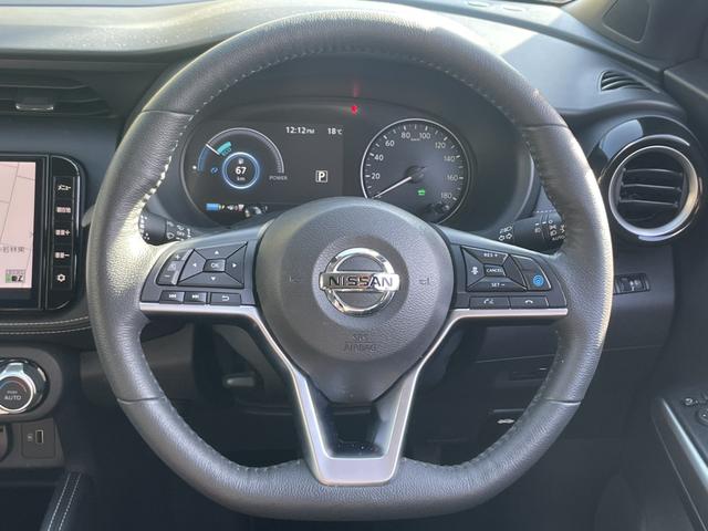 キックス X 1オーナー 純正フルセグナビ ハーフレザー プロパイロット LEDライト シート&ハンドルヒーター 全方位ソナー 衝突軽減B フォグランプ バックカメラ Bluetooth ETC 純正17インチAW(54枚目)