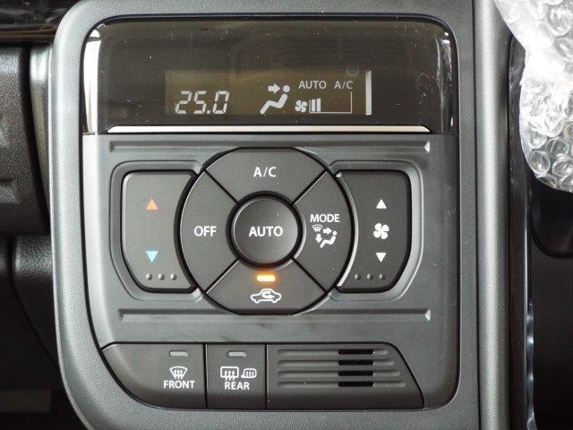 スペーシアカスタム ハイブリッドＸＳターボ　９型全方位モニター付きナビＴＶ　スズキコネクト対応　両側パワースライドドア　アイドリングストップ　デュアルカメラブレーキサポート２　オートハイビーム　シートヒーター　ＬＥＤヘッドライト　クルーズコントロール　ハーフレザーシート（12枚目）