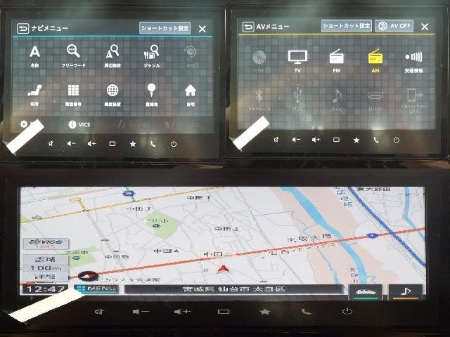 スペーシアカスタム ハイブリッドＸＳ　４ＷＤ　９型全方位モニター付きナビＴＶ　スズキコネクト　両側パワースライドドア　ヘッドアップディスプレイ　クルーズコントロール　横滑り防止付き　デュアルセンサーブレーキシステム２　シートヒーター　ＬＥＤヘッドライトフォグ　ハーフレザーシート（9枚目）