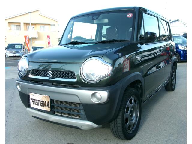 ハスラー G 4WD ETC ナビ TV 衝突被害軽減システム スマートキー アイドリングストップ 電動格納ミラー シートヒーター ベンチシート CVT 盗難防止システム ABS ESC CD USB(2枚目)