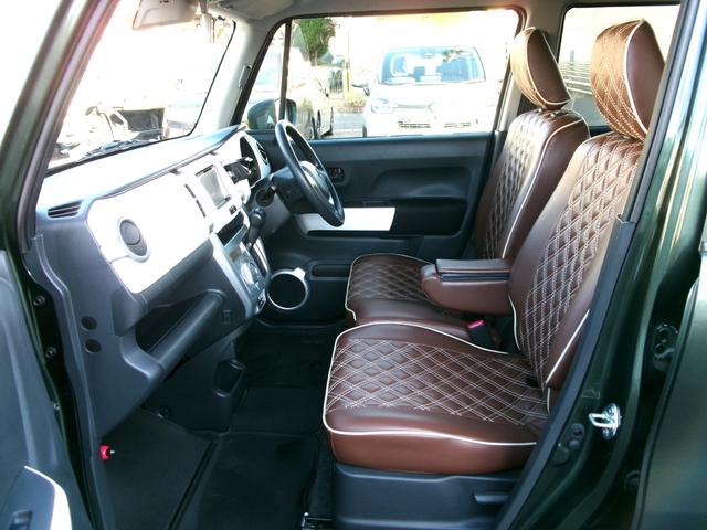 ハスラー G 4WD ETC ナビ TV 衝突被害軽減システム スマートキー アイドリングストップ 電動格納ミラー シートヒーター ベンチシート CVT 盗難防止システム ABS ESC CD USB(48枚目)