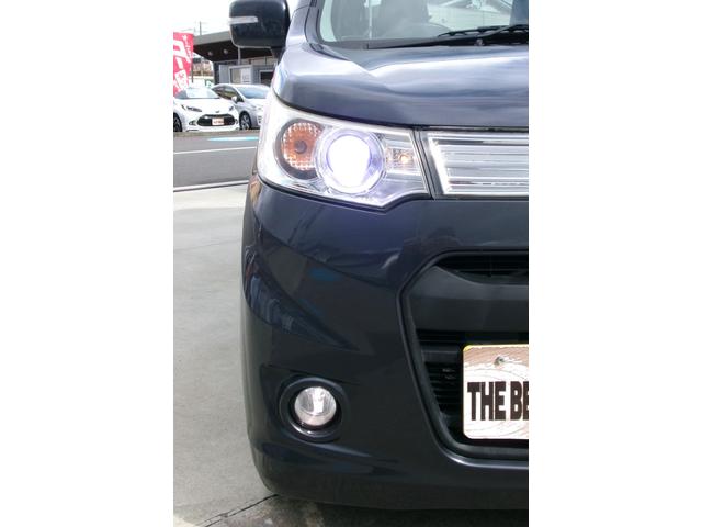 ワゴンＲスティングレー Ｔ　ＥＴＣ　バックカメラ　ナビ　ＴＶ　オートライト　ＨＩＤ　スマートキー　アイドリングストップ　電動格納ミラー　シートヒーター　ベンチシート　ＣＶＴ　盗難防止システム　ＡＢＳ　ＵＳＢ　アルミホイール（11枚目）