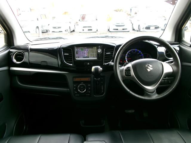 ワゴンＲスティングレー Ｔ　ＥＴＣ　バックカメラ　ナビ　ＴＶ　オートライト　ＨＩＤ　スマートキー　アイドリングストップ　電動格納ミラー　シートヒーター　ベンチシート　ＣＶＴ　盗難防止システム　ＡＢＳ　ＵＳＢ　アルミホイール（26枚目）